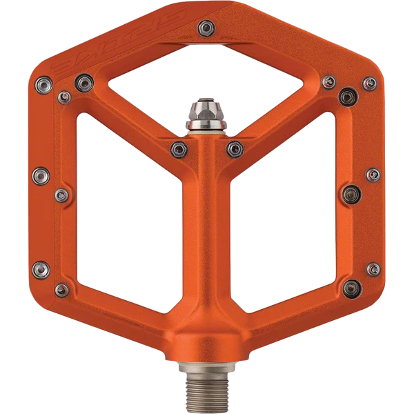 Spike Pedal Pltfrm Alm 9/16" - Orange