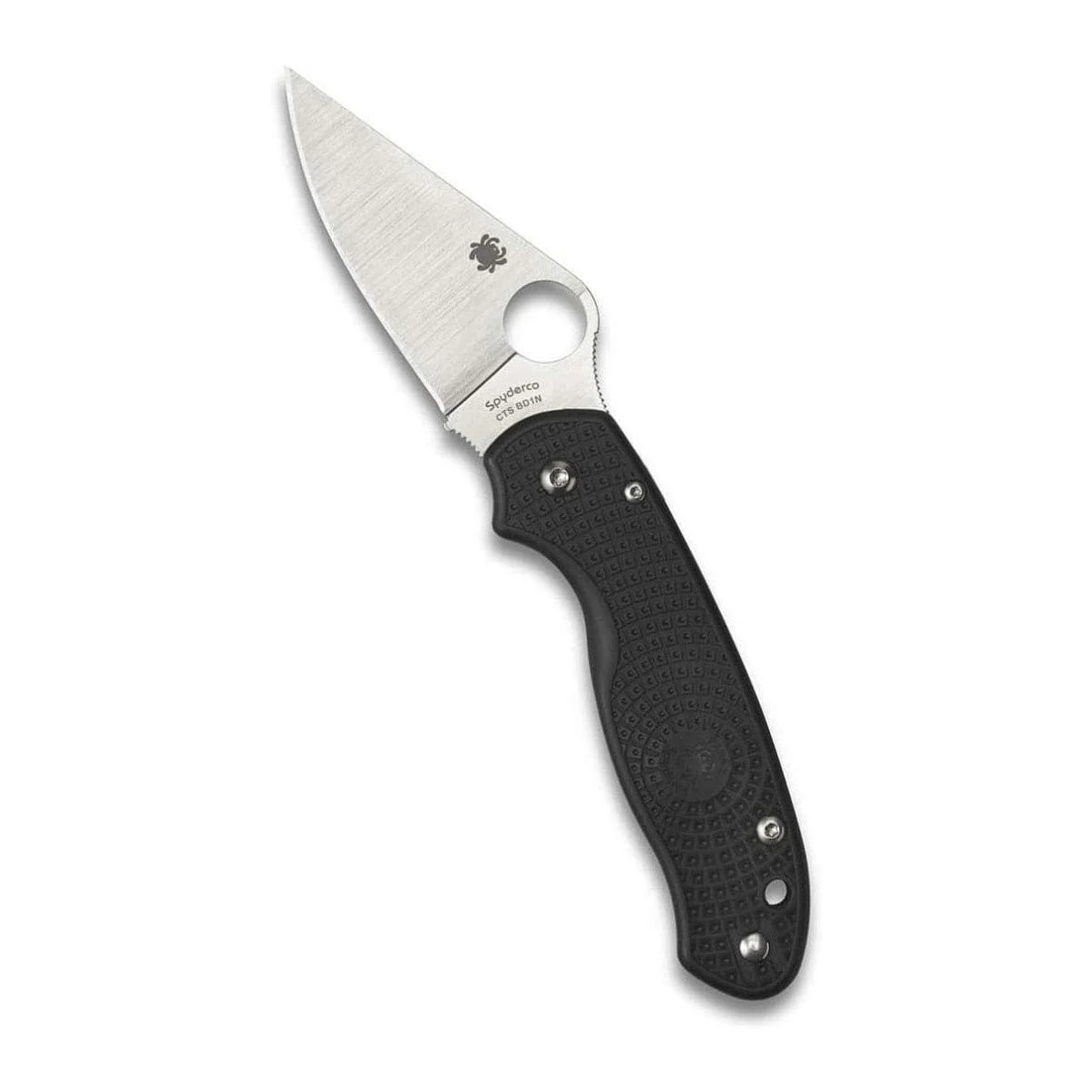 Spyderco Para 3 Black Lightweight Plain Edge