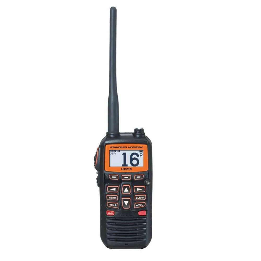 Standard Horizon HX210 6W Floating Handheld Marine VHF Transceiver | Miyar Adventures