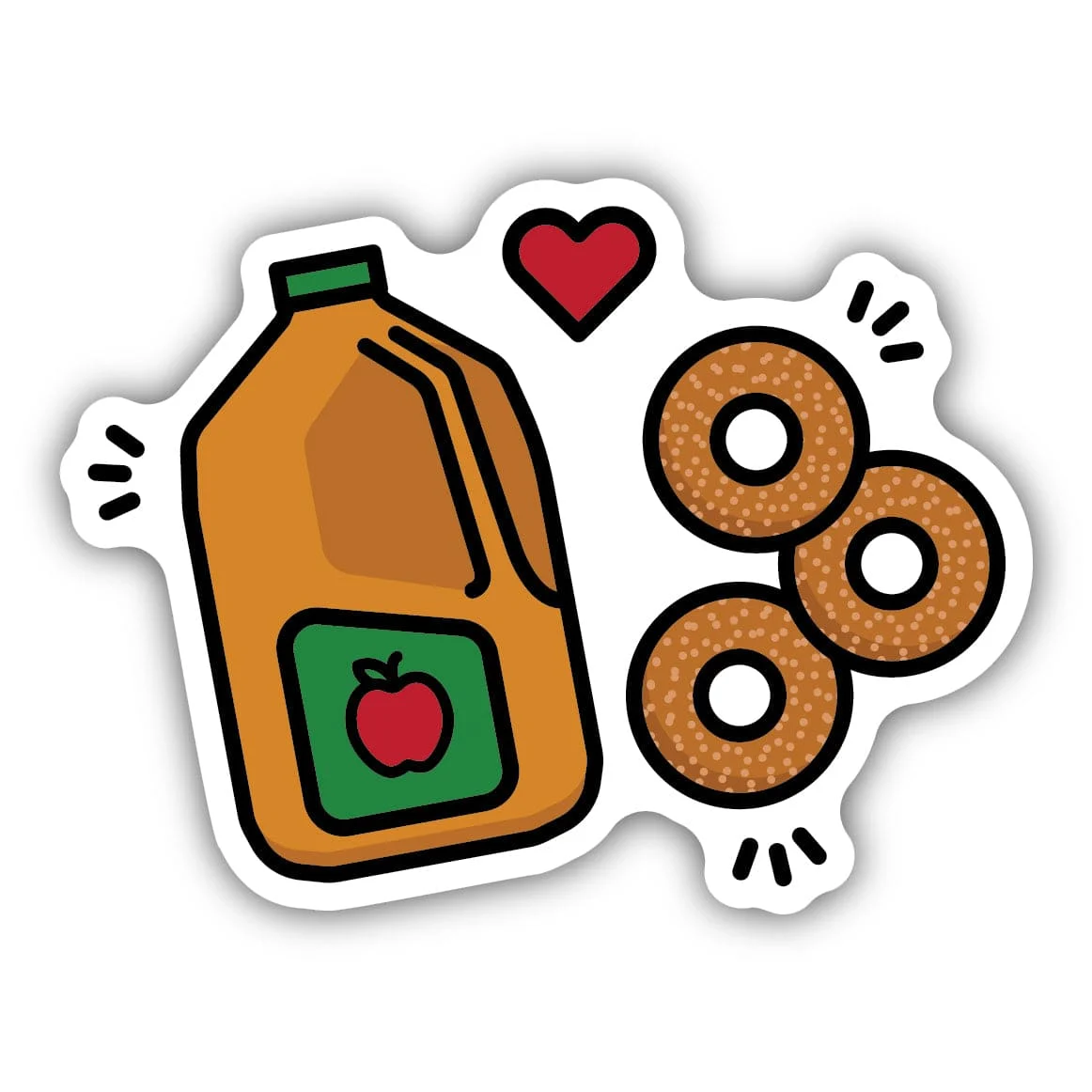 Stickers Northwest APPLE CIDER DONUTS