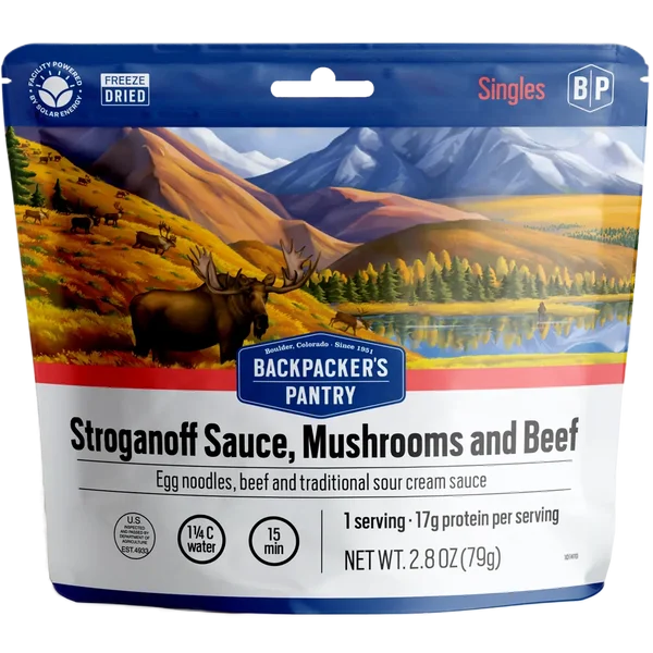 Stroganoff Sauce, Mushrooms & Beef