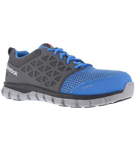 Sublite Cushion Work - RB4040Men's Athletic Work Shoe - Blue and Grey