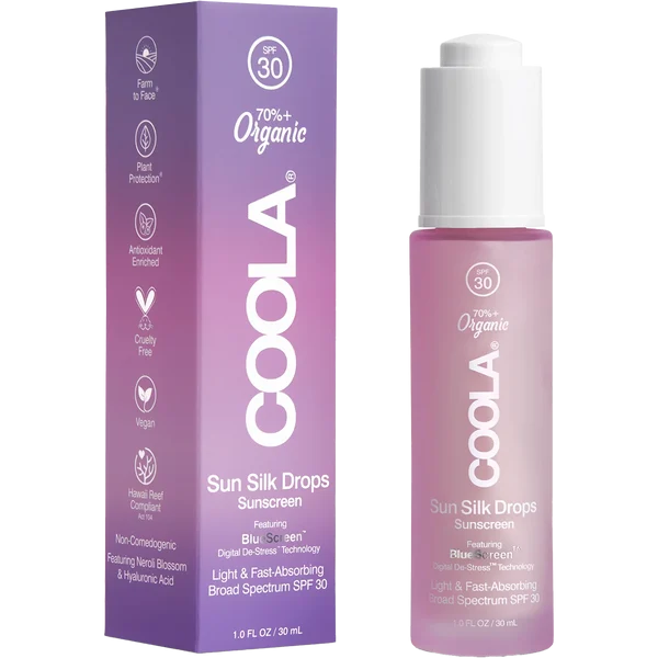 Sun Silk Drops Organic Face Sunscreen SPF 30