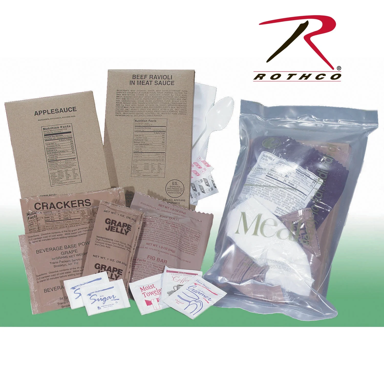 Sure Pak Complete Meals (MRE: Meals Ready to Eat)