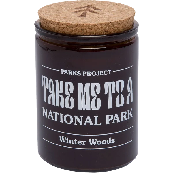 Take Me To the Parks Candle Winter Woods