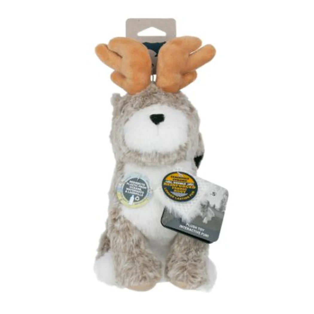 Tall Tails Plush Jackalope Twitchy Toy - 9"