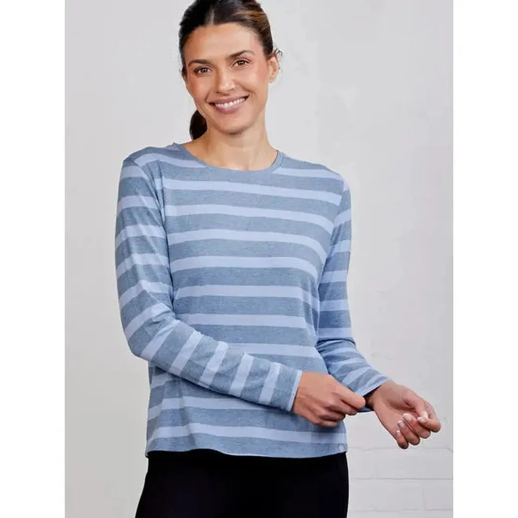 Tasc Women's All Day Long Sleeve Stripe