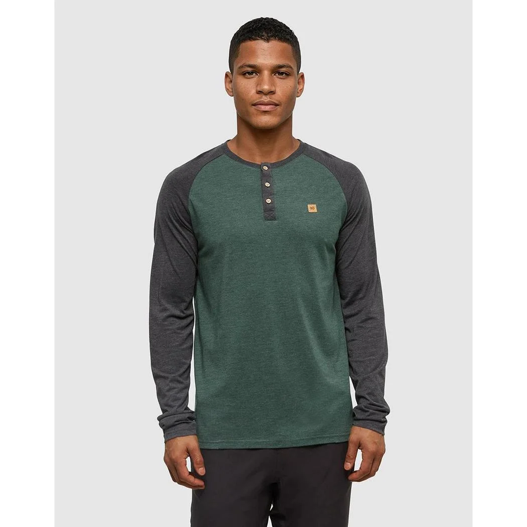 Tentree Men's Baker Henley Longsleeve