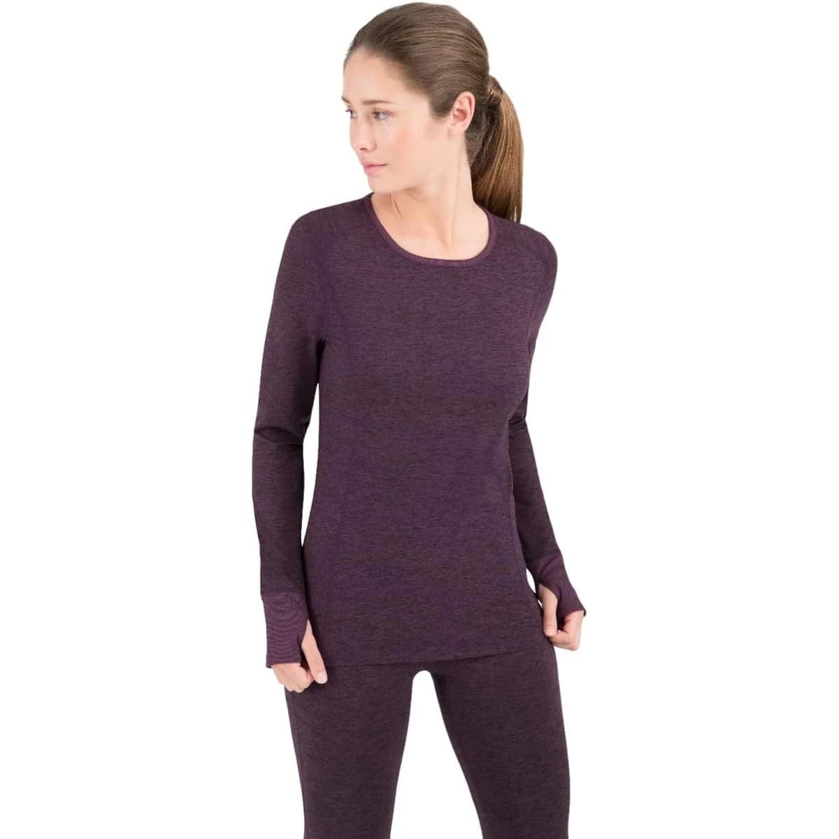 Terramar2.0 Cloud Nine CS Midweight Long Sleeve Scoopneck Shirt - Women's