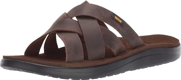 Teva Voya Slide Leather Flip-Flop Men's | Miyar Adventures