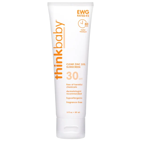 Thinkbaby SPF 30 Clear Zinc Sunscreen