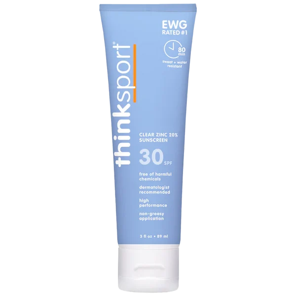 Thinksport Clear Zinc Sunscreen SPF 30