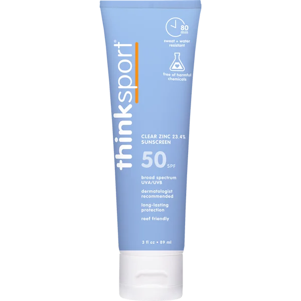Thinksport SPF 50 Clear Zinc Sunscreen