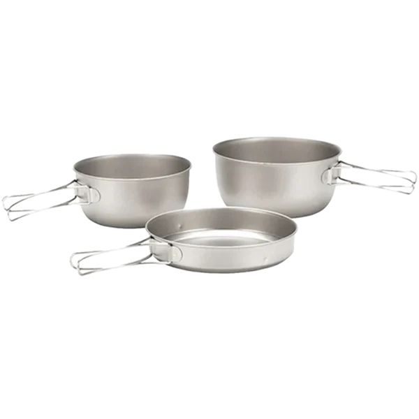 Titanium 3 Piece Cookset