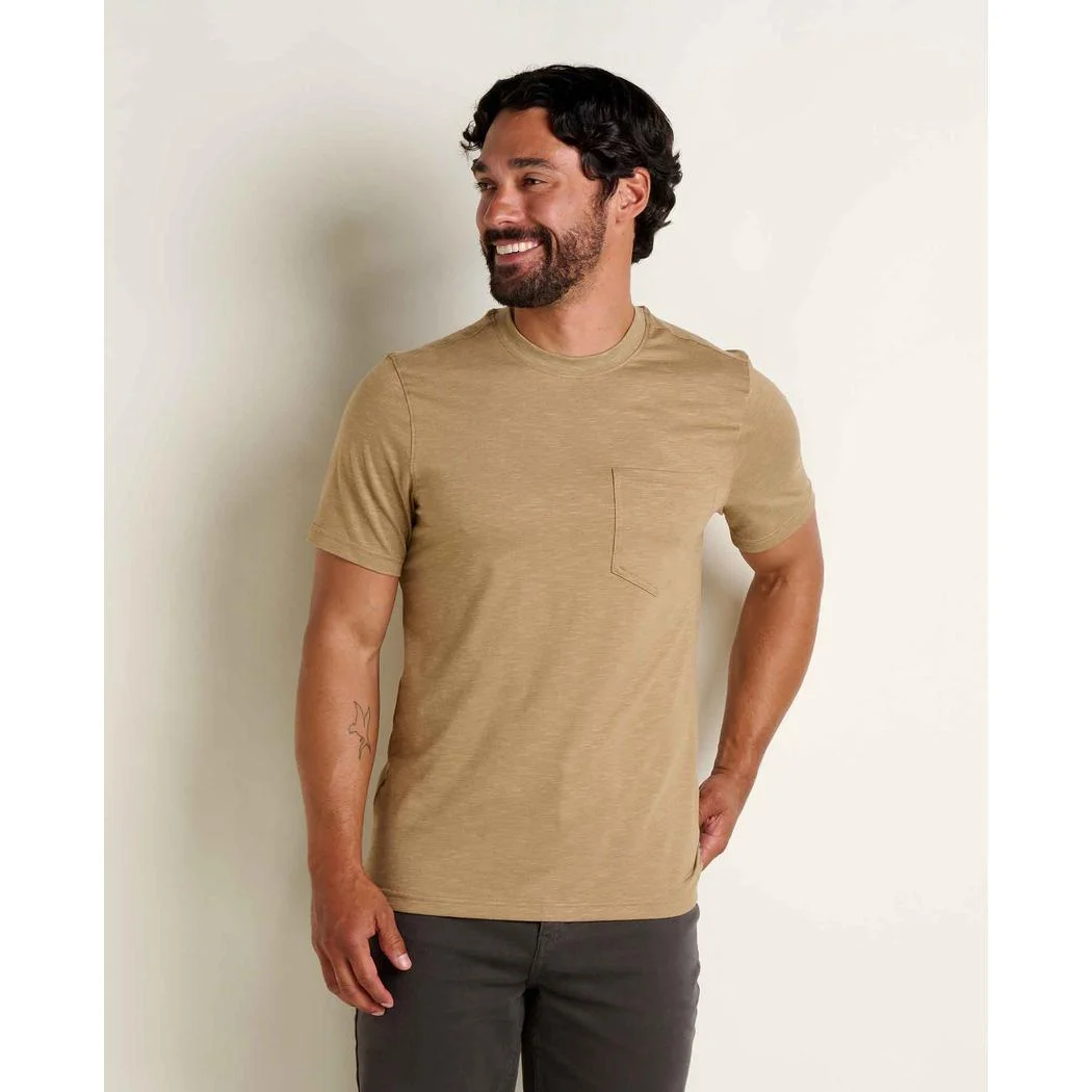 Toad & Co Men's Tempo Short Sleeve Pocket Crew
