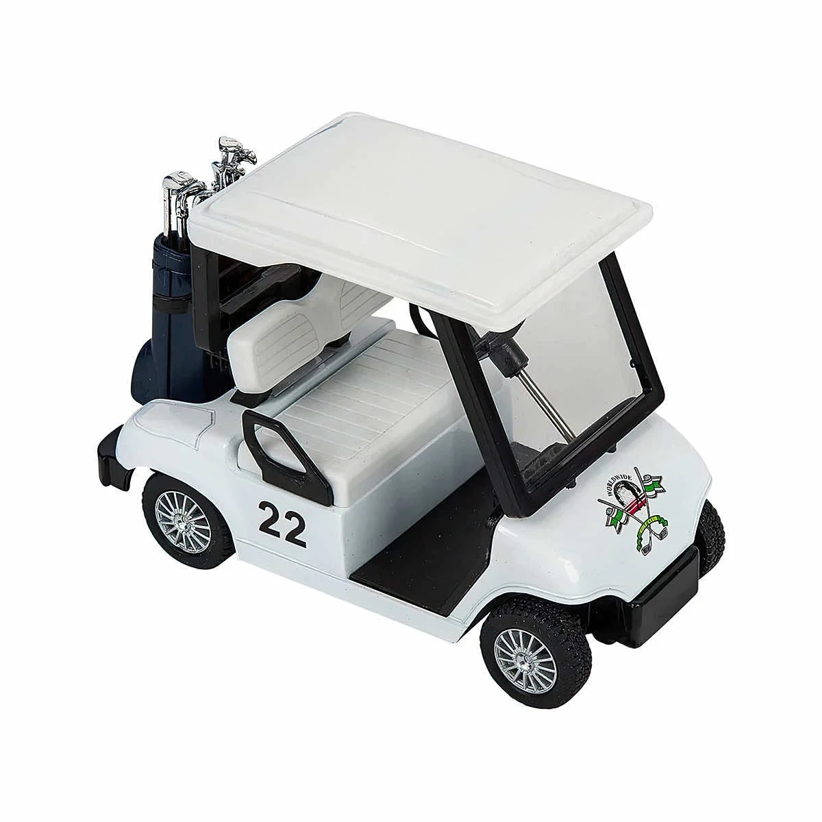 The Toy Network Die Cast Golf Cart Toy