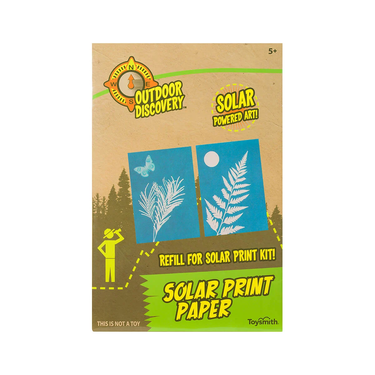 Toysmith Solar Print Paper - 12 Sheets