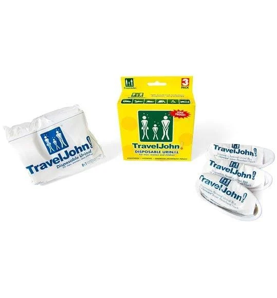 Travel-John Disposable Urinal - 3 Pack