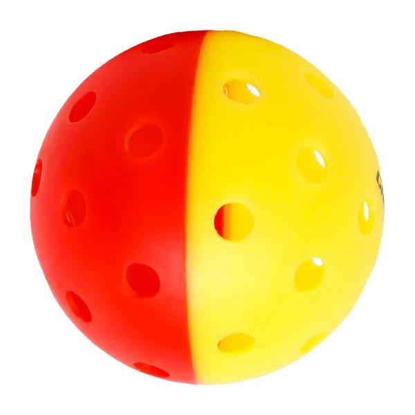 Two-Tone Training Pickleballs 6-Pack