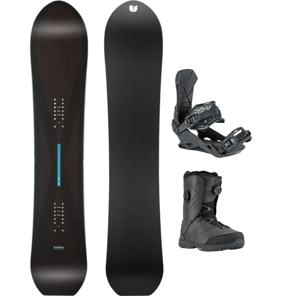 United Shapes Cadet Demo Snowboard Package