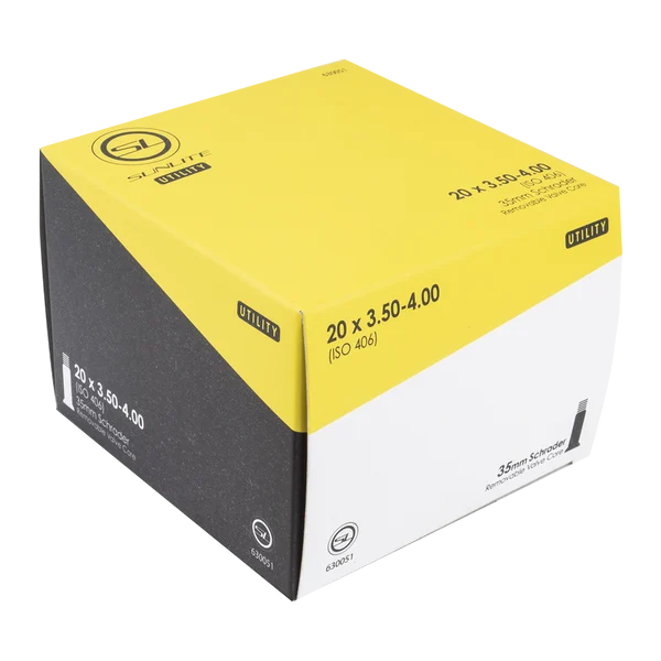 Utili-T Standard 20x3.5-4.0 Schrader Valve Tubes