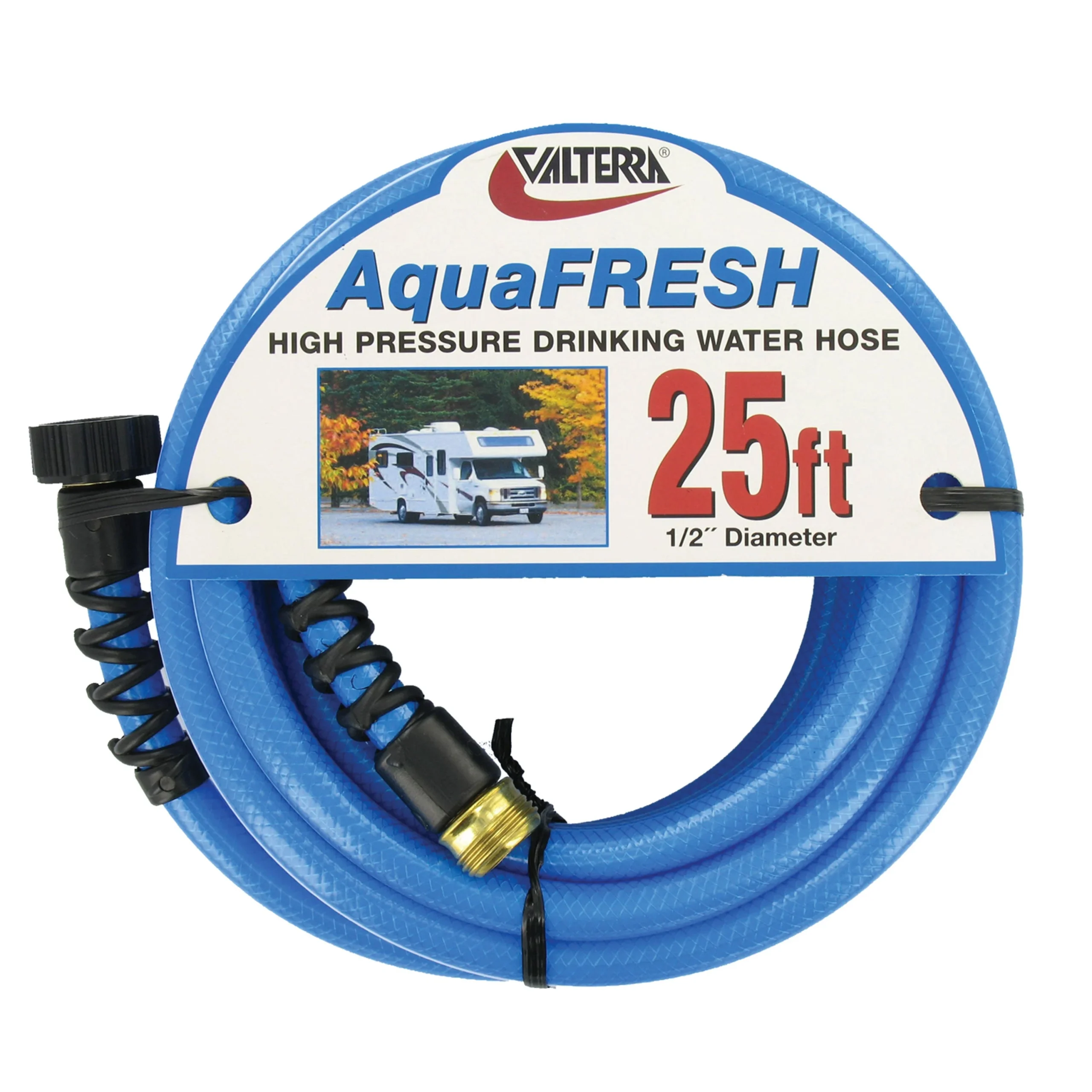 Valterra W01-8300 AquaFresh High Pressure Drinking Water Hose with Hos | Miyar Adventures