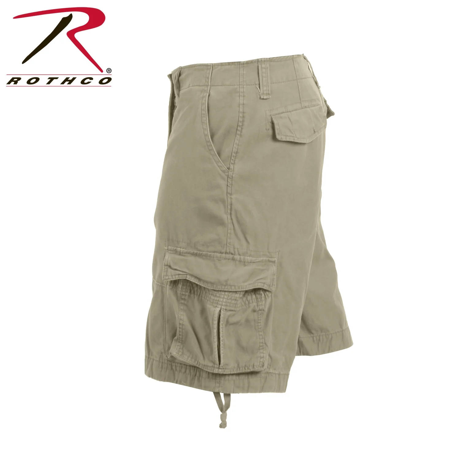 Vintage Infantry Utility Shorts - KHAKI