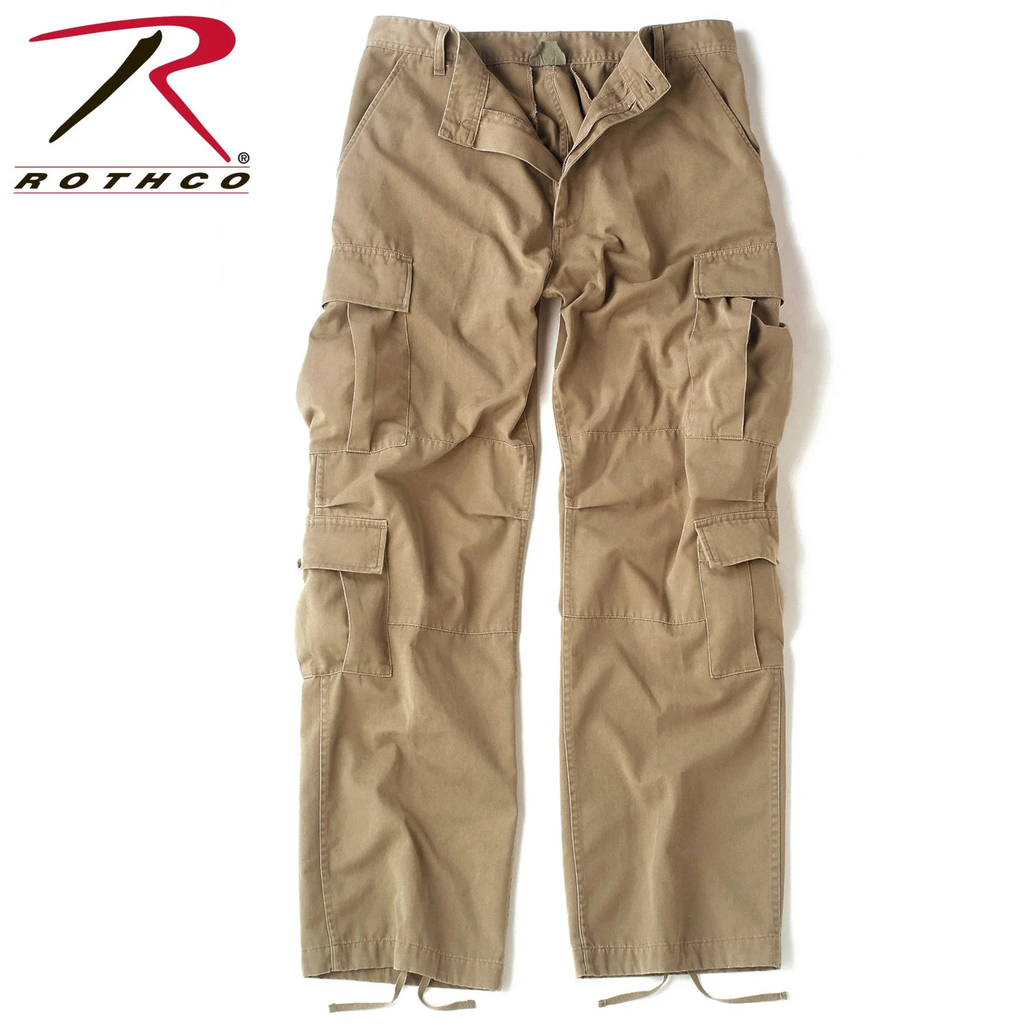 VINTAGE PARATROOPER FATIGUES KHAKI