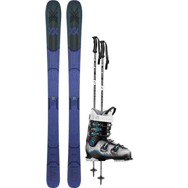 Volkl Women's M7 Mantra Demo Ski Package