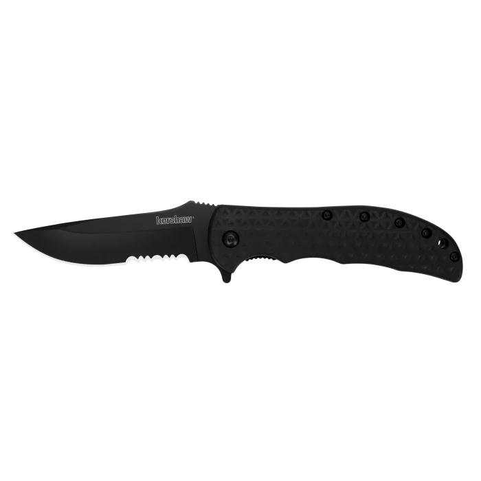 VOLT II - BLK/BLK , SERRATED