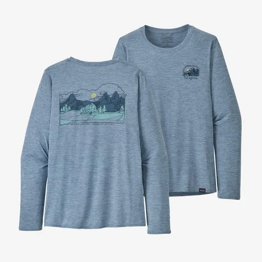 W's L/S Cap Cool Daily Graphic Shirt - Lands