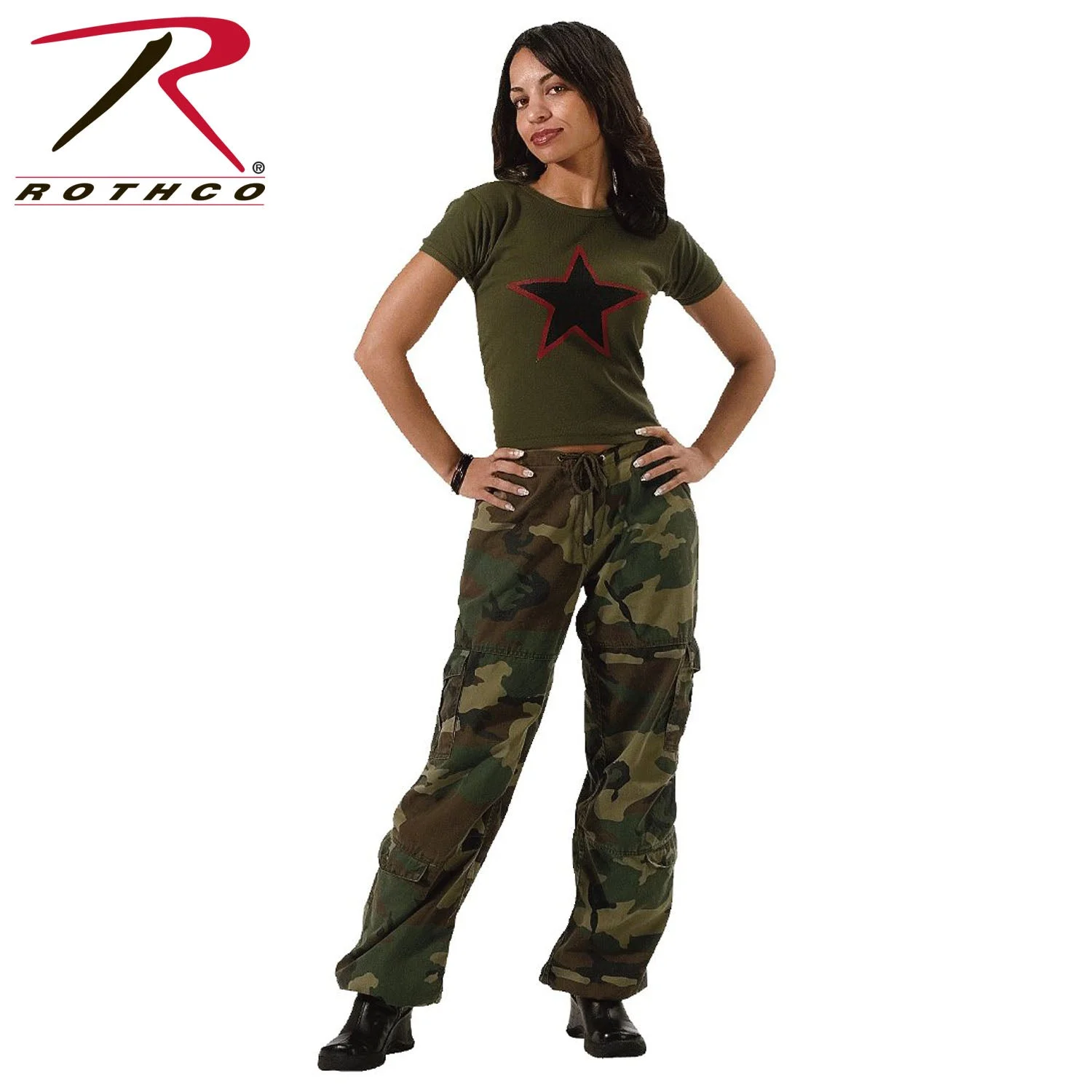 W's Vintage Paratrooper Fatigue Pants