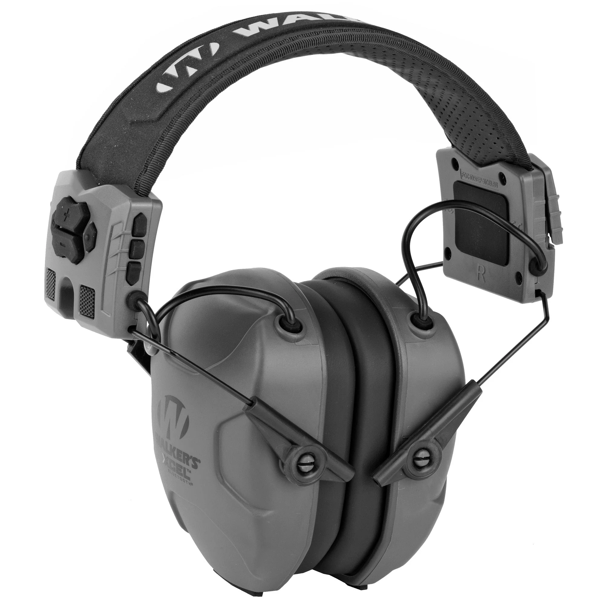 Walker's, Xcel 500BT Digital Electronic Earmuff, Gray, Bluetooth GWP-XSEM-BT