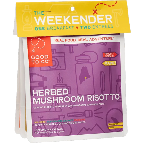 Weekender Vegan Variety Pack - Risotto/Oatmeal/Marinara