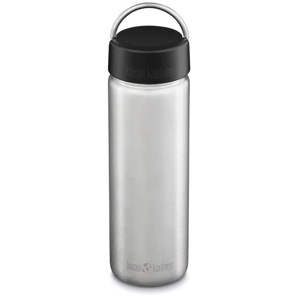 WIDE 27 OZ BRUSHED STAINLESS W/ LOOP CAP