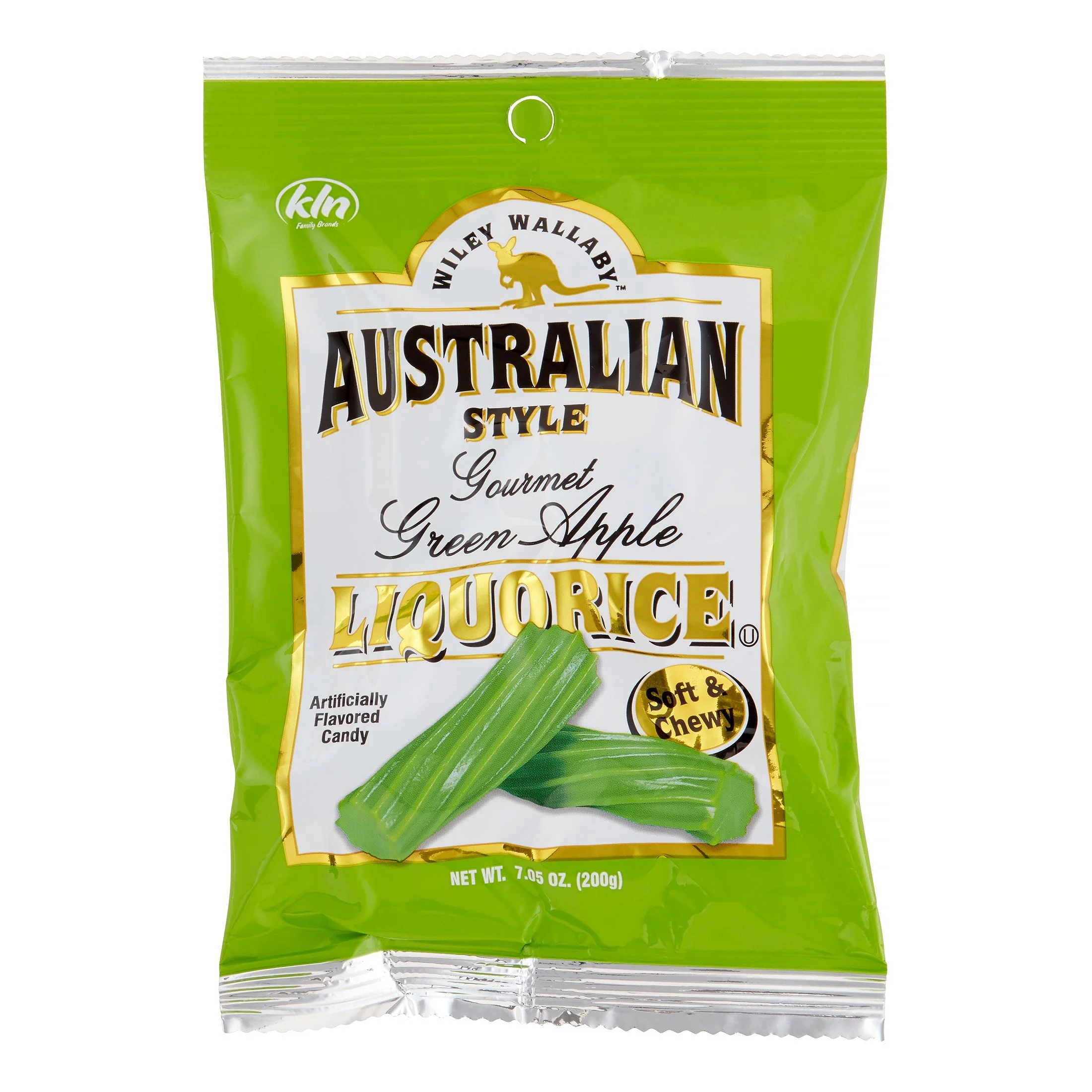 Wiley Wallaby Green Apple Licorice 7.05oz | Miyar Adventures