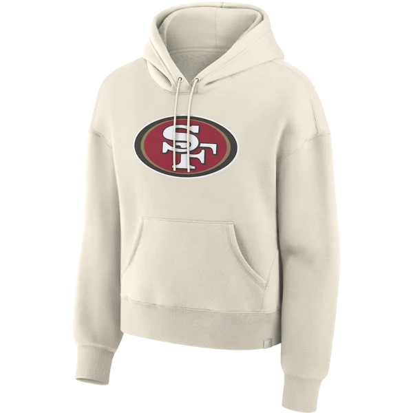 Women's 49ers Primary Logo Legacy Fleece Hoodie
