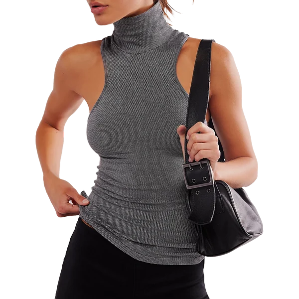 Women's Always Ready Seamless Turtleneck Tank