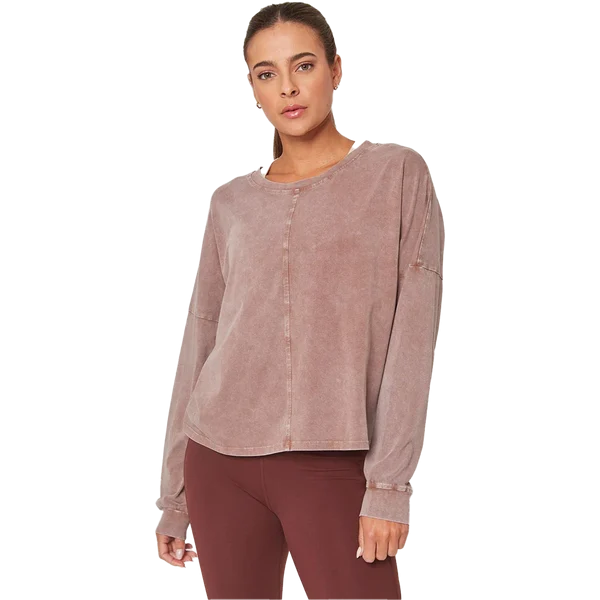 Women's Calm Oversized Boxy Long Sleeve