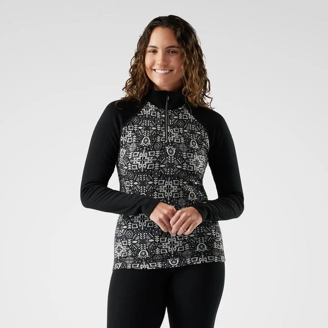 Women's Classic Thermal Merino Base Layer 1/4 Zip Top