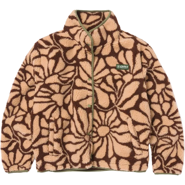 Women's Desert Wildflowers Fleece Jacket