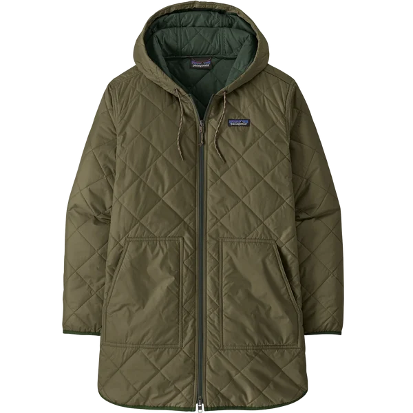 Women's Diamond Quilted Parka