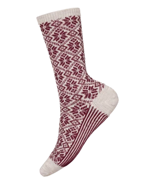 Women's Everyday Traditional Snowflake Crew Socks