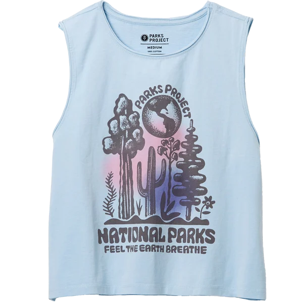 Women's Feel the Earth Breathe Stamped Tank