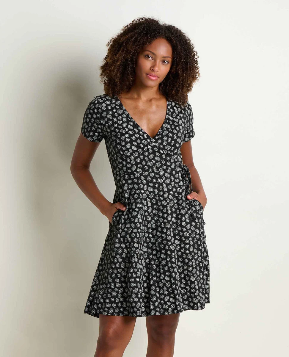 Women's Freesia Wrap Ss Dress