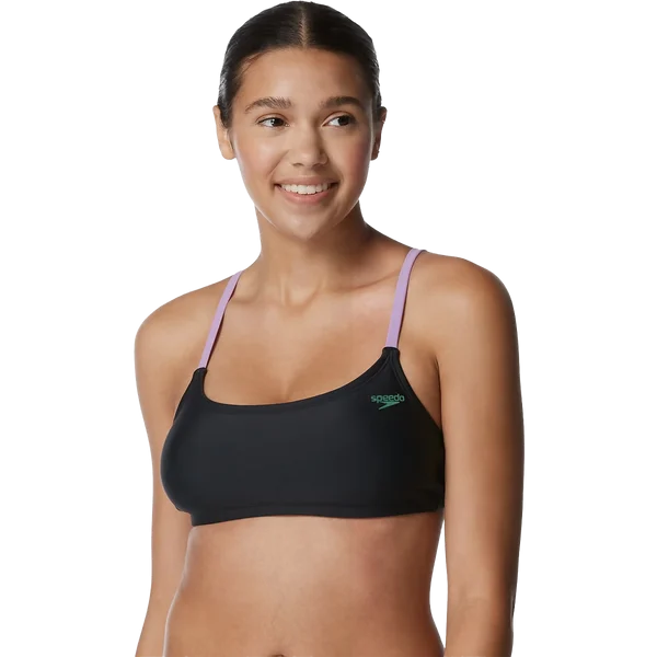 Women's Strappy Scoop Neck Top