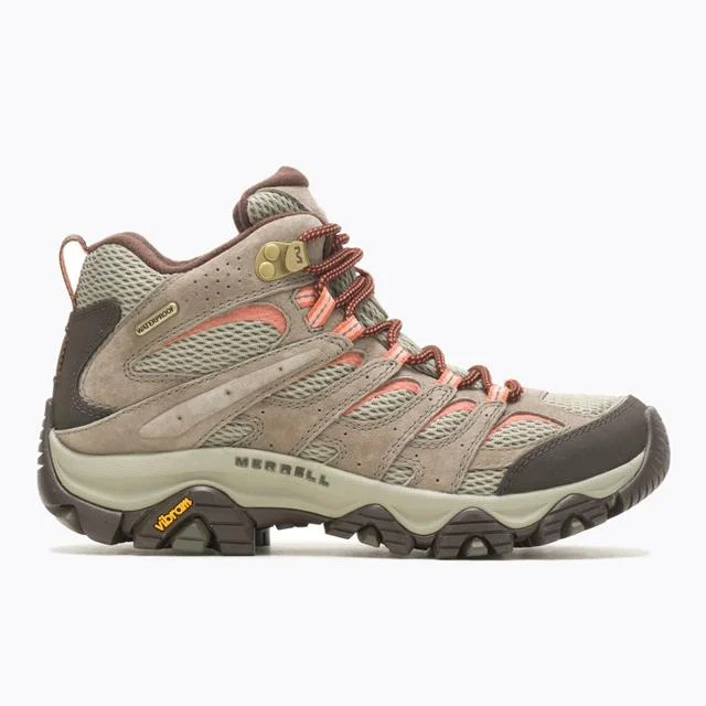 Womens Moab 3 Mid Waterproof Wide Width