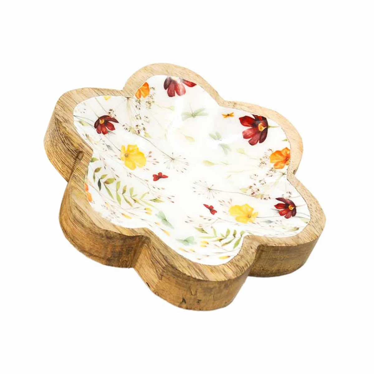 WT Collection Wildflower Enamel Daisy Tray