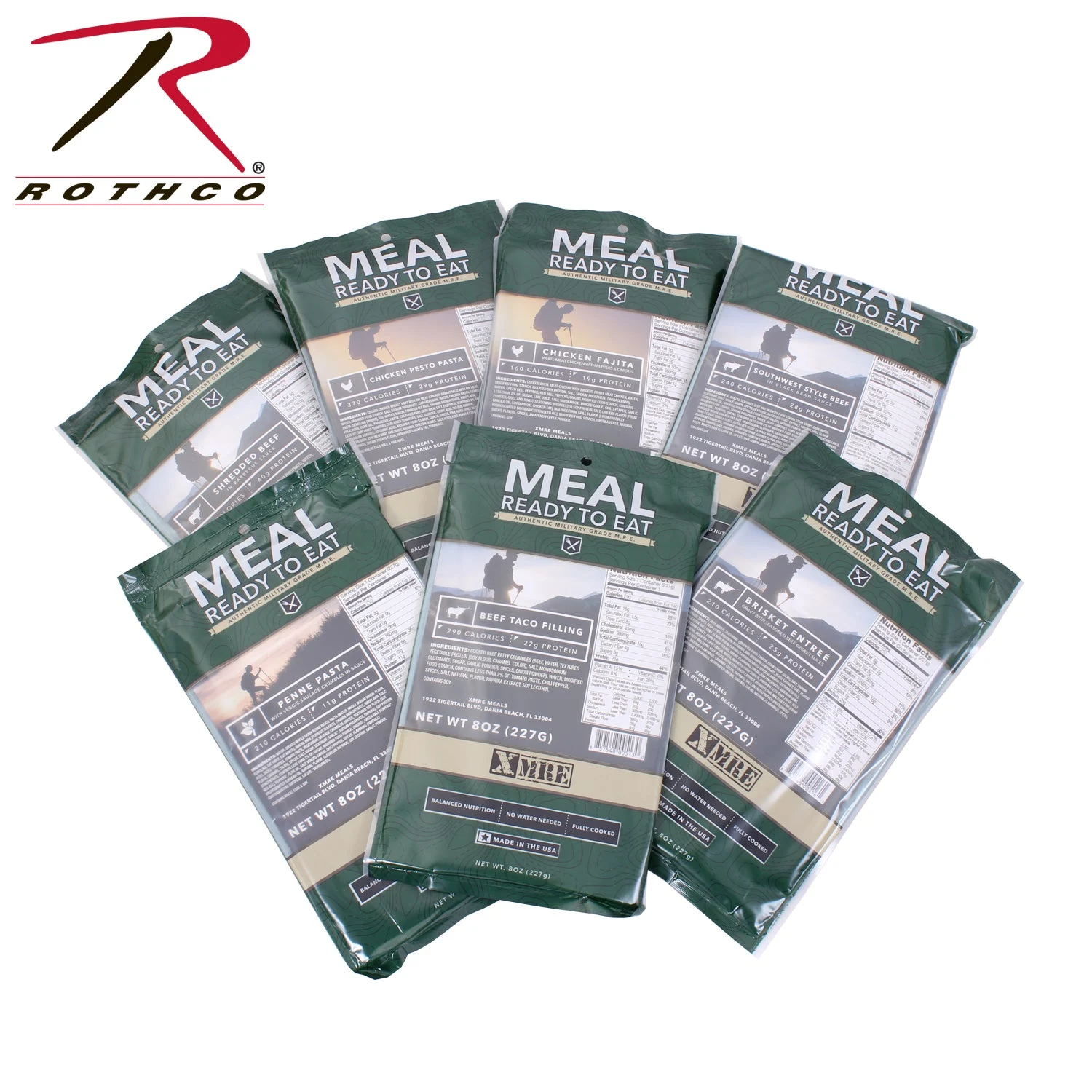 XMRE Main Entree Only - Creamy Spinach Fettuccine