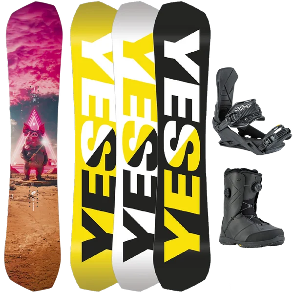 Yes Greats Demo Snowboard Package
